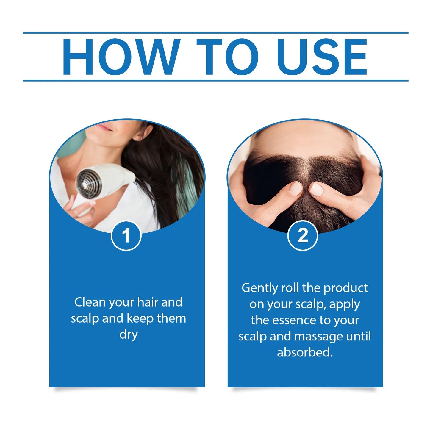 Rosemary Hair Growth Roller Essence Improves Scalp Health Stimulates Follicle Activity Reduces Hair Breakage Increases Density